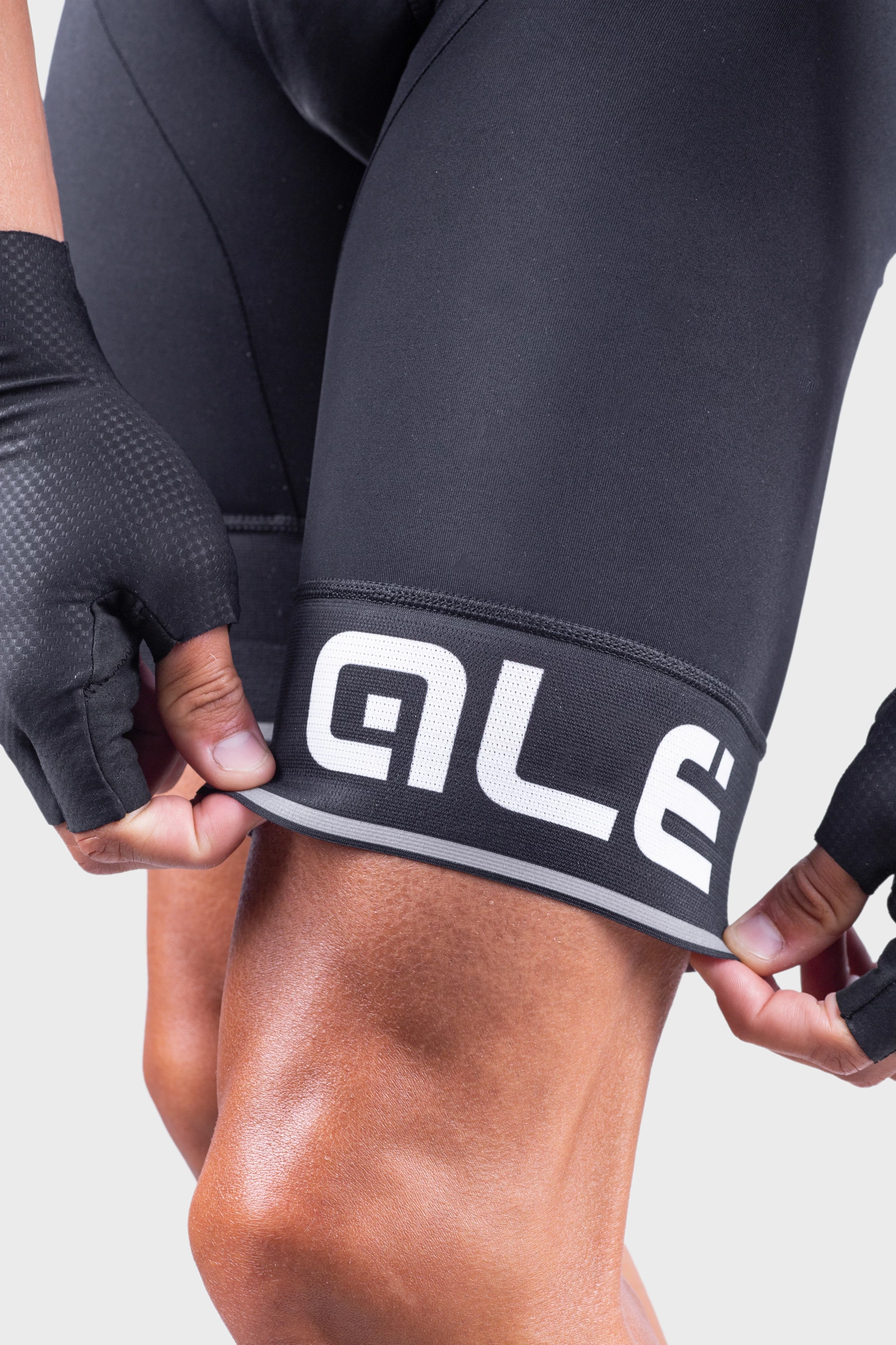 Cuissard Alé Solid Corsa Noir/Blanc 6 Cuissard Alé Solid Corsa Noir/Blanc – Image 4