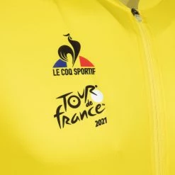 Tour De France - Maillot Jaune Le Coq Sportif Officiel -Vélo Elegant Magasin 2363547877