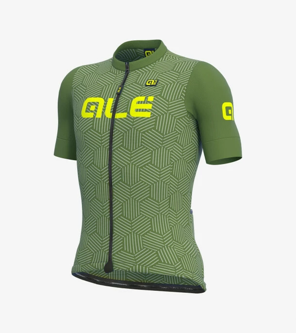 Alé Solid Cross Jersey Green 3 Alé Solid Cross Jersey Green