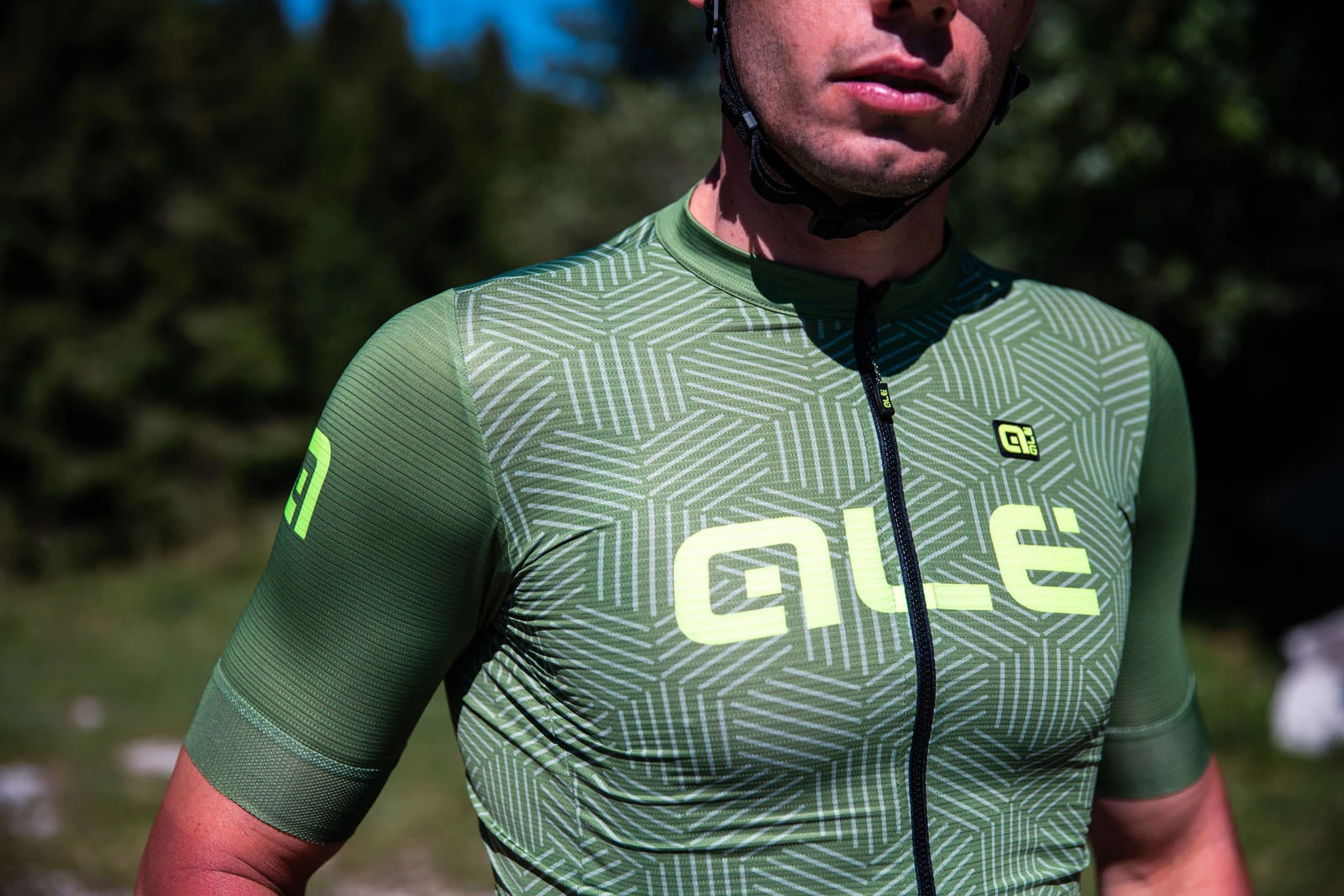 Alé Solid Cross Jersey Green 6 Alé Solid Cross Jersey Green – Image 4