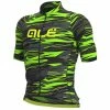 Alé Jersey Rock Green/Black/Fluo Green -Vélo Elegant Magasin 2510563854