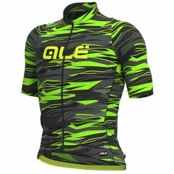 Alé Jersey Rock Green/Black/Fluo Green