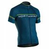 NorthWave - Jersey Logo 3 Blue Yellow Fluo -Vélo Elegant Magasin 2510772977