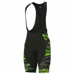Cuissard Alé Rock Graphics PRR Black/Fluo Green