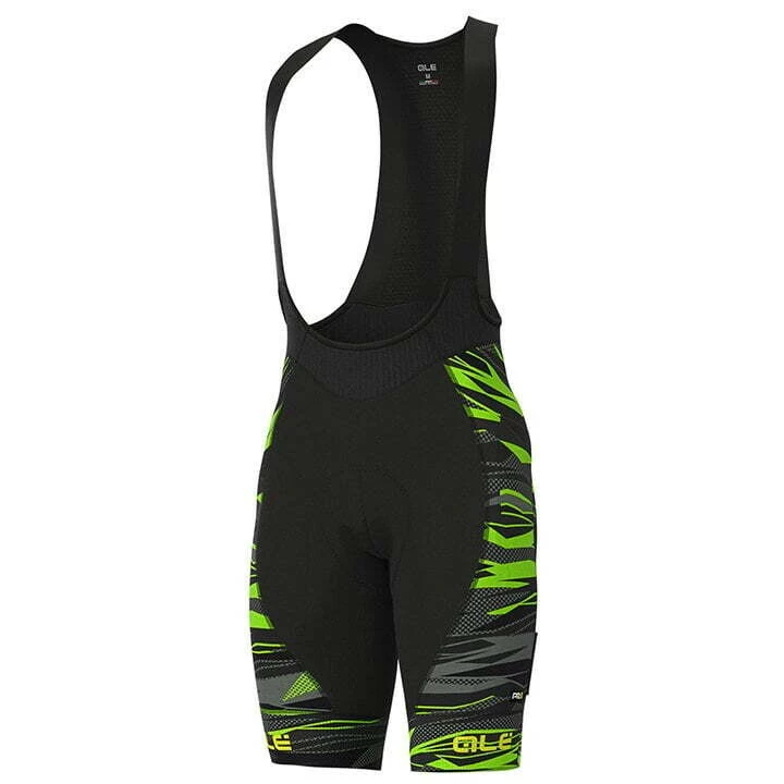 Cuissard Alé Rock Graphics PRR Black/Fluo Green 3 Cuissard Alé Rock Graphics PRR Black/Fluo Green