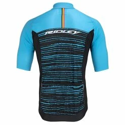 Maillot Ridley Performance Jersey Blue Black -Vélo Elegant Magasin 2531275633