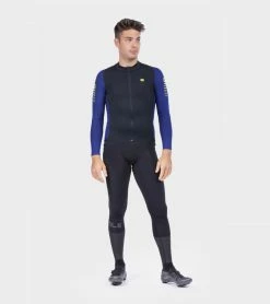 Alé Maglia ML Warm Race 2.0 REV1 Bleu -Vélo Elegant Magasin 2655738716