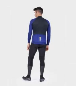Alé Maglia ML Warm Race 2.0 REV1 Bleu -Vélo Elegant Magasin 2655747860