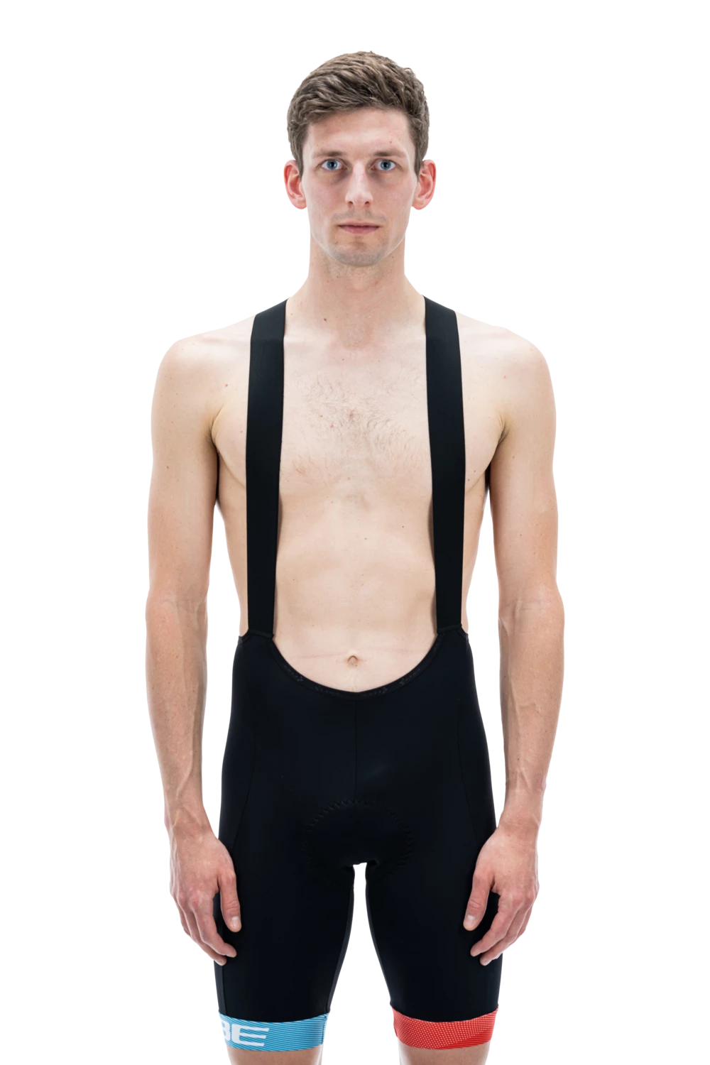 CUBE Teamline Bibshort 2022 Blue'n'red 4 CUBE Teamline Bibshort 2022 Blue'n'red – Image 2