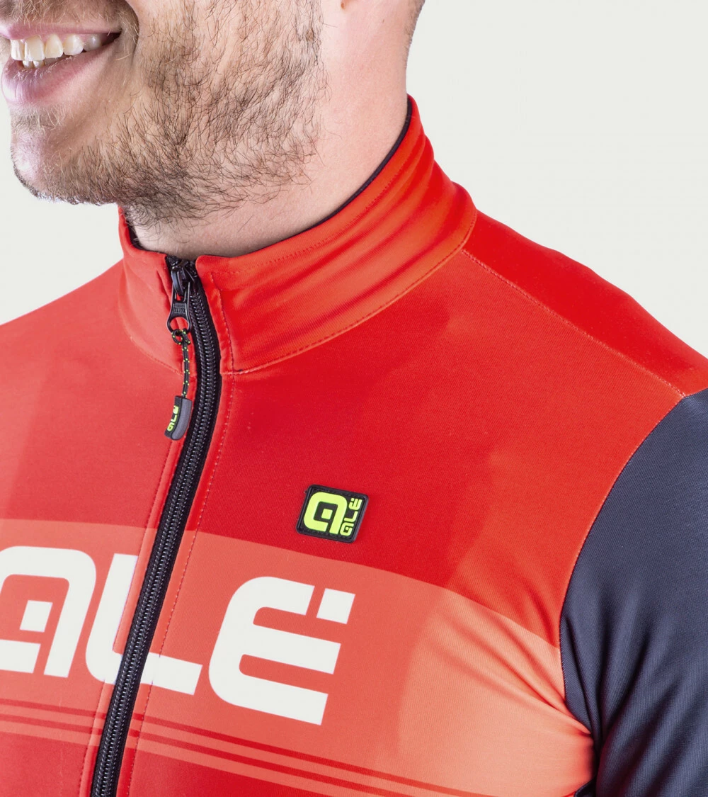 Alé PR-S Logo Long Sleeve Jersey Logo Red/Black 4 Alé PR-S Logo Long Sleeve Jersey Logo Red/Black – Image 2