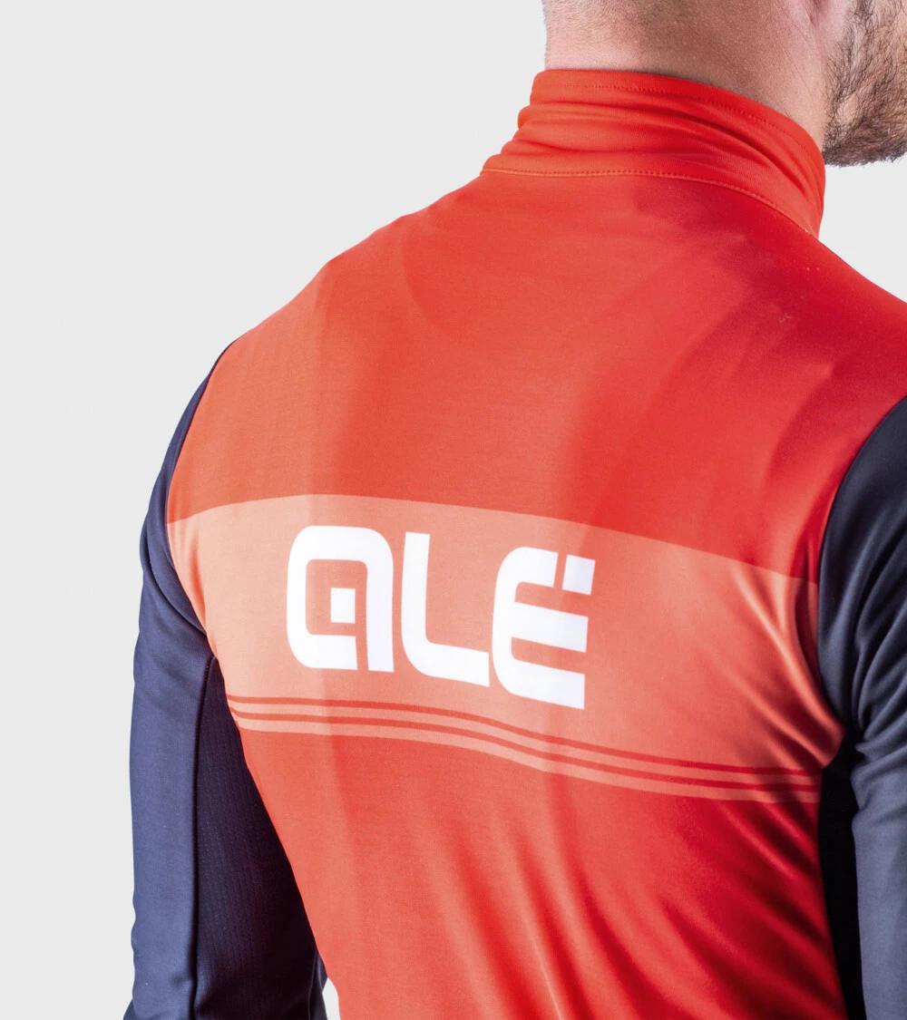 Alé PR-S Logo Long Sleeve Jersey Logo Red/Black 6 Alé PR-S Logo Long Sleeve Jersey Logo Red/Black – Image 4