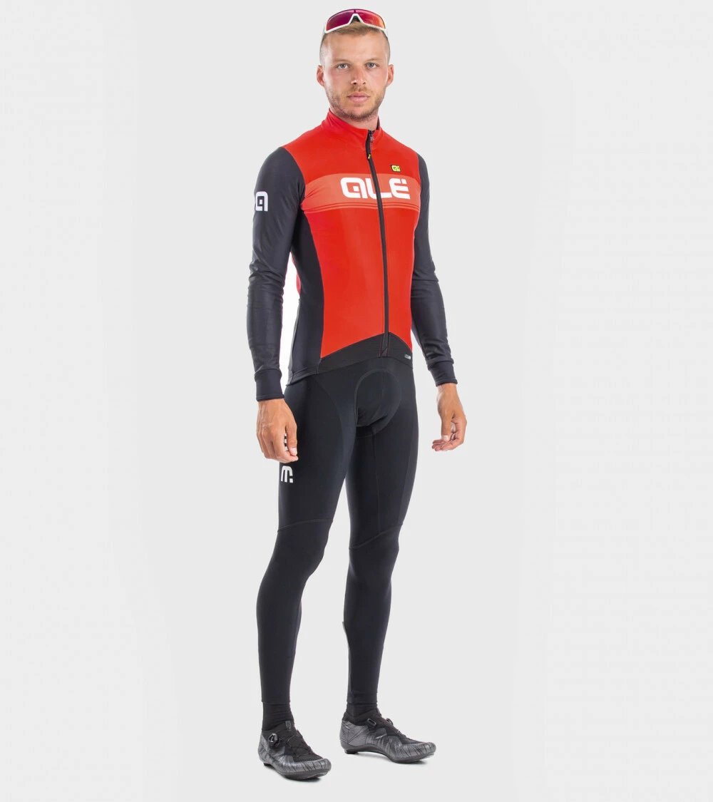 Alé PR-S Logo Long Sleeve Jersey Logo Red/Black 8 Alé PR-S Logo Long Sleeve Jersey Logo Red/Black – Image 6