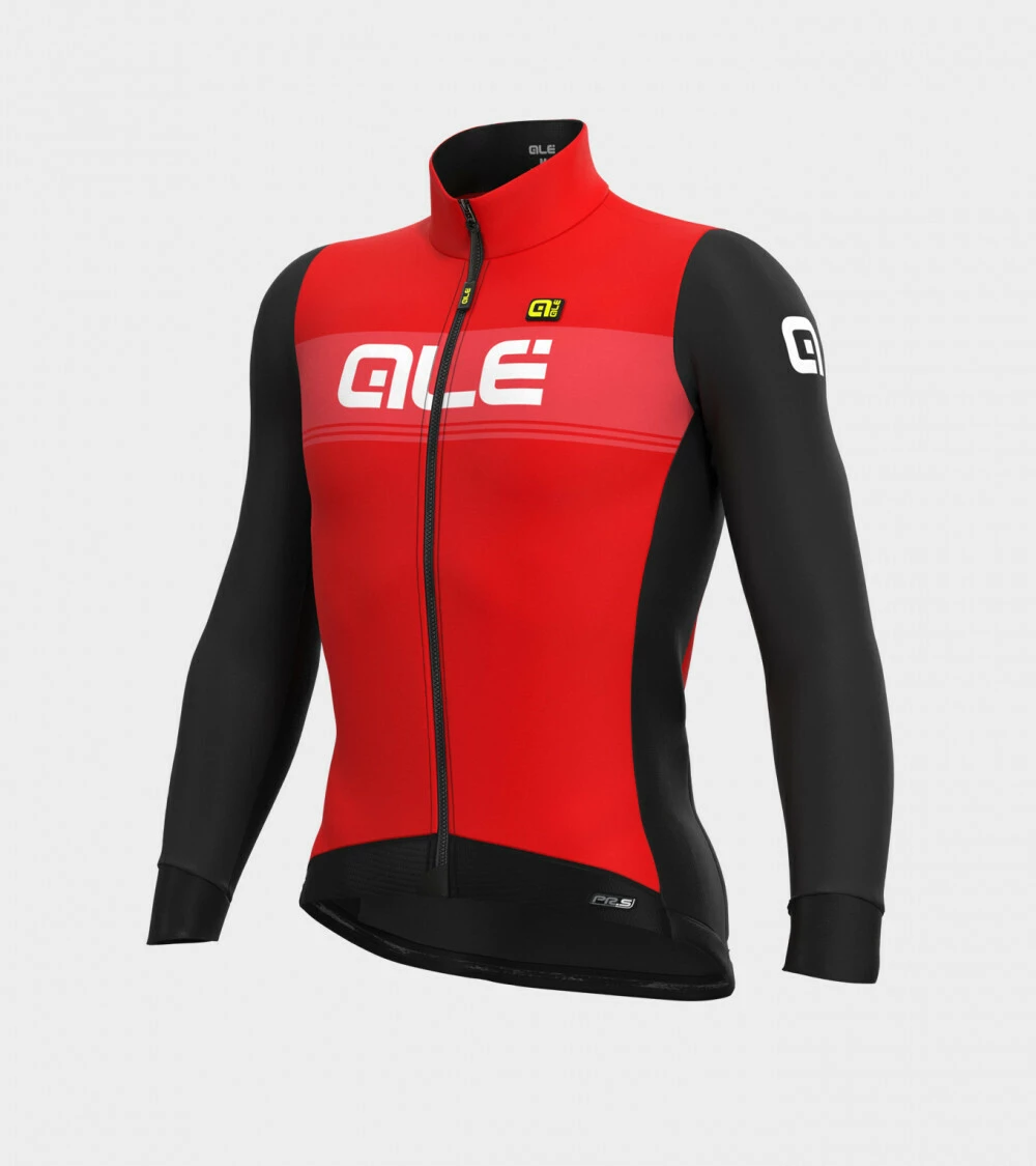 Alé PR-S Logo Long Sleeve Jersey Logo Red/Black 3 Alé PR-S Logo Long Sleeve Jersey Logo Red/Black