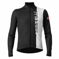 Castelli Maillot Manche Longue Traguardo FZ- Noir/Blanc
