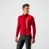 Castelli Maillot Manche Longue Traguardo Fz - Bordeau/Rouge -Vélo Elegant Magasin 2767300763