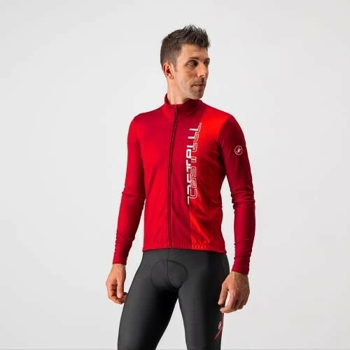 Castelli Maillot Manche Longue Traguardo Fz - Bordeau/Rouge 3 Castelli Maillot Manche Longue Traguardo Fz - Bordeau/Rouge