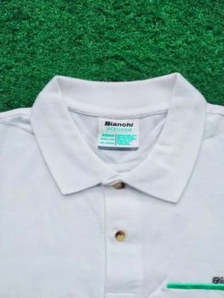 Polo Bianchi White -Vélo Elegant Magasin 2796877532