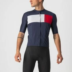 Castelli - Prologo 7 Jersey Men Bleu Foncé