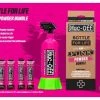 Muc Off - Punk Pack Powder Cleaner 4 Pack + Bottle -Vélo Elegant Magasin 2979620618
