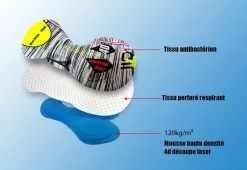 Cuissard WearDesign Prolite Gel GJ Team Celeste Longue Distance 3D -Vélo Elegant Magasin 3056545615