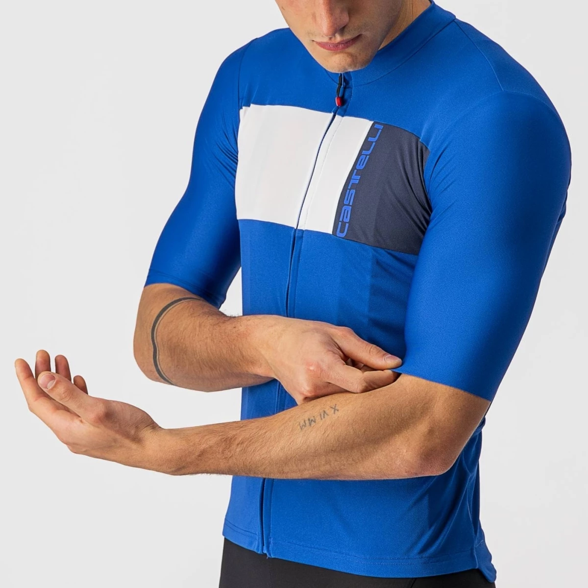 Castelli - Prologo 7 Jersey - Azzurri Italia / Ivory Salive Blue 5 Castelli - Prologo 7 Jersey - Azzurri Italia / Ivory Salive Blue – Image 3