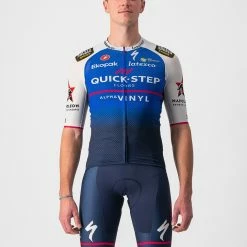 Maillot Castelli Climber's 3.1 Fietshirt Quick Step Alpha Vinyl