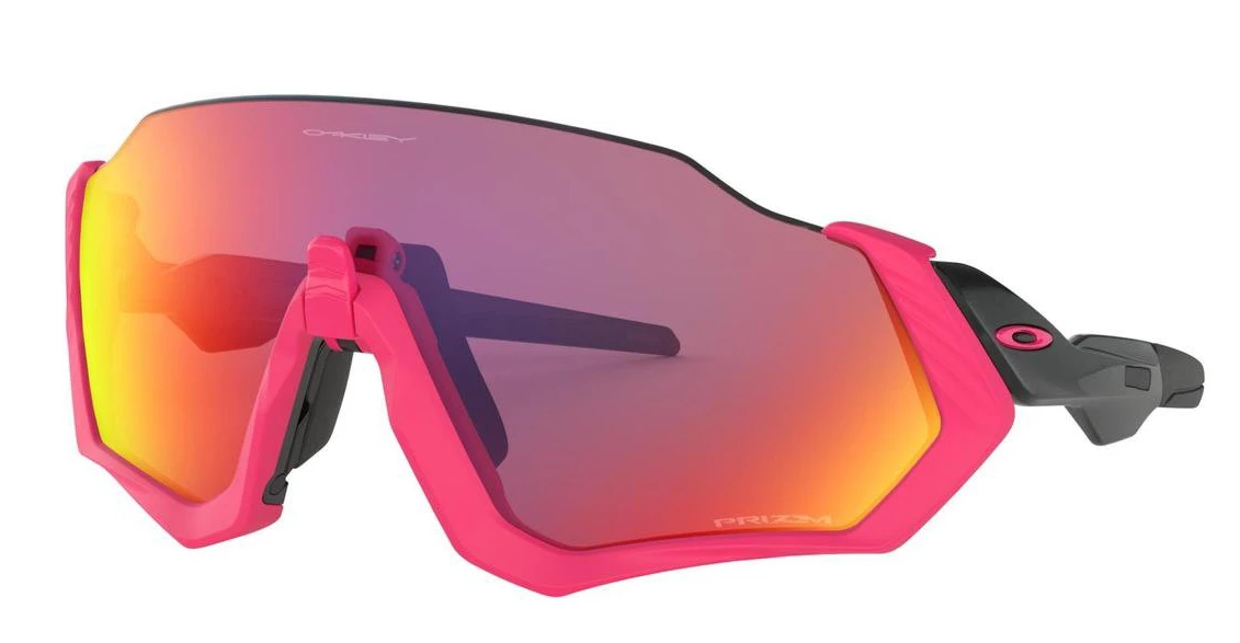 Oakley Flight Jacket Neon Pink/ / Prizm Road 3 Oakley Flight Jacket Neon Pink/ / Prizm Road