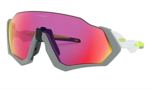 Oakley Flight Jacket Matte Fog / Prizm Road 5 Oakley Flight Jacket Matte Fog / Prizm Road – Image 3