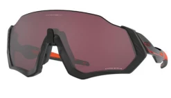 Oakley Flight Jacket Matte Black/Orange / Prizm Black 8 Oakley Flight Jacket Matte Black/Orange / Prizm Black -Vélo Elegant Magasin 3267354732