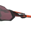 Oakley Flight Jacket Matte Black/Orange / Prizm Black