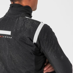 Castelli Alpha RoS 2 Jacket Light Black/ White Grey 851 14 Castelli Alpha RoS 2 Jacket Light Black/ White Grey 851 -Vélo Elegant Magasin 3271019440