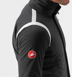 Castelli Alpha RoS 2 Jacket Light Black/ White Grey 851 16 Castelli Alpha RoS 2 Jacket Light Black/ White Grey 851 -Vélo Elegant Magasin 3271020671