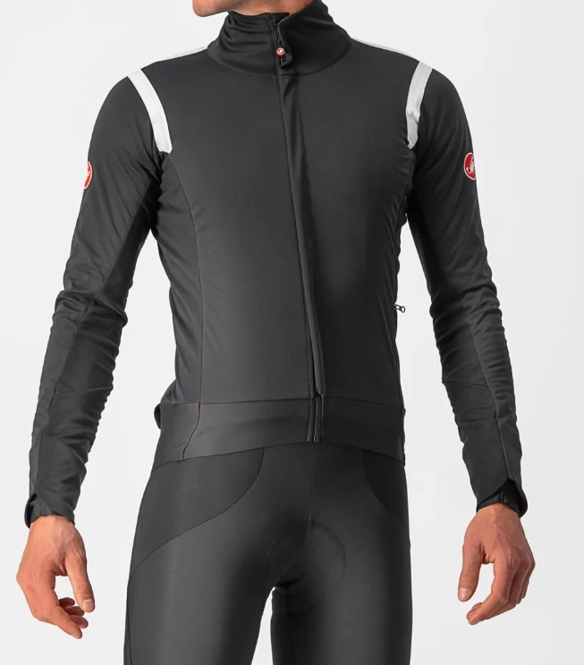 Castelli Alpha RoS 2 Jacket Light Black/ White Grey 851 3 Castelli Alpha RoS 2 Jacket Light Black/ White Grey 851