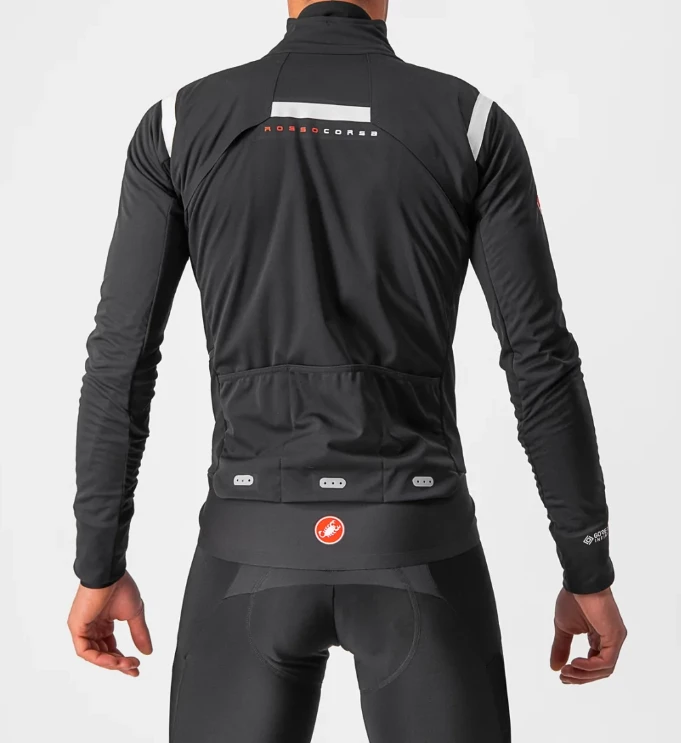 Castelli Alpha RoS 2 Jacket Light Black/ White Grey 851 4 Castelli Alpha RoS 2 Jacket Light Black/ White Grey 851 – Image 2