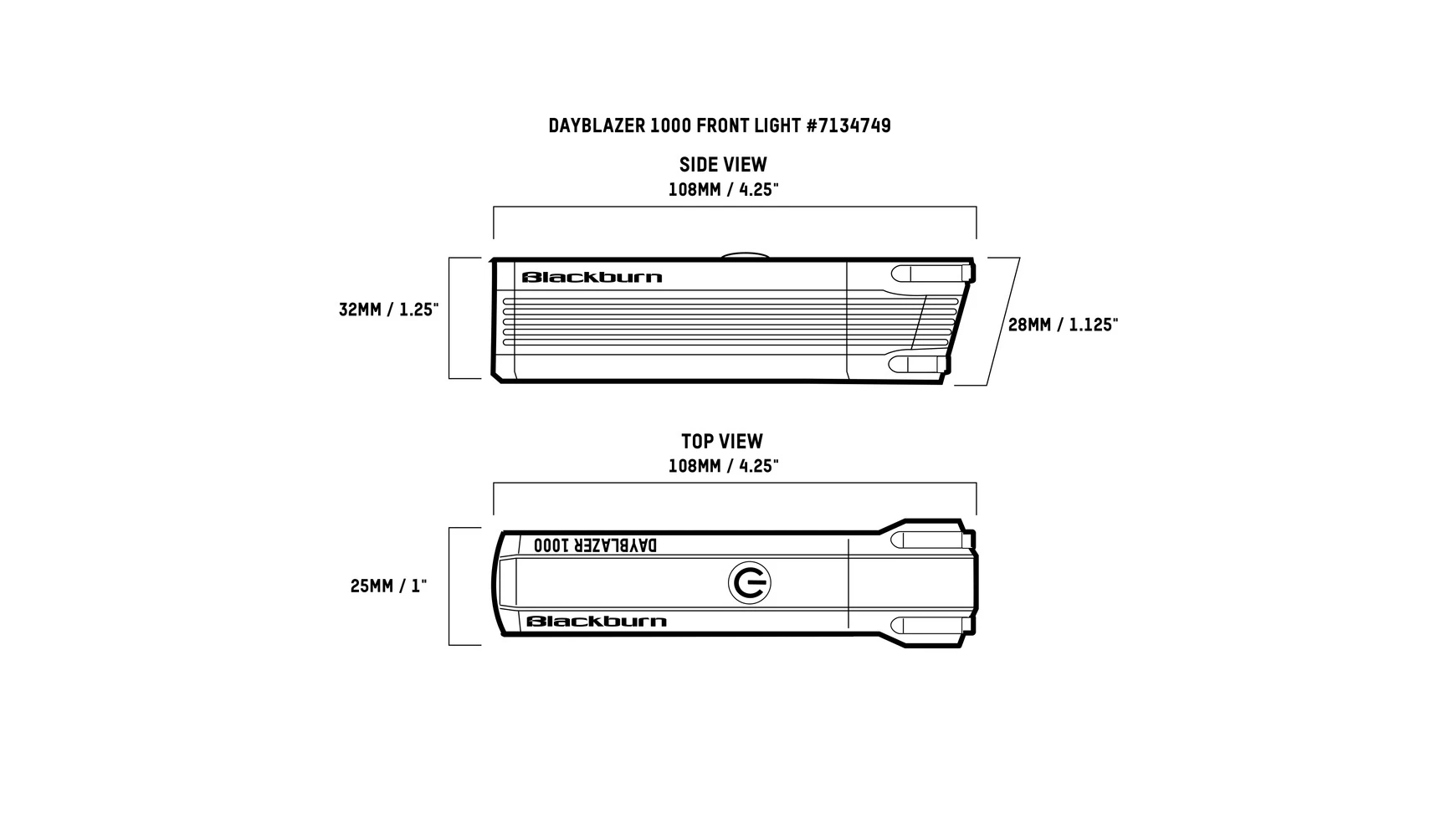 Blackburn - Dayblazer Front 1000 Lumen 5 Blackburn - Dayblazer Front 1000 Lumen – Image 3