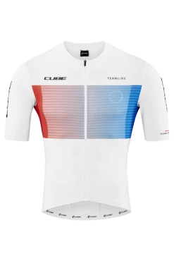 Cube Teamline Jersey White Team
