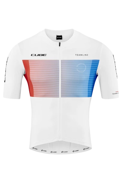 Cube Teamline Jersey White Team 3 Cube Teamline Jersey White Team