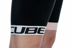 CUBE Teamline Bibshort 2022 White -Vélo Elegant Magasin 3335370269