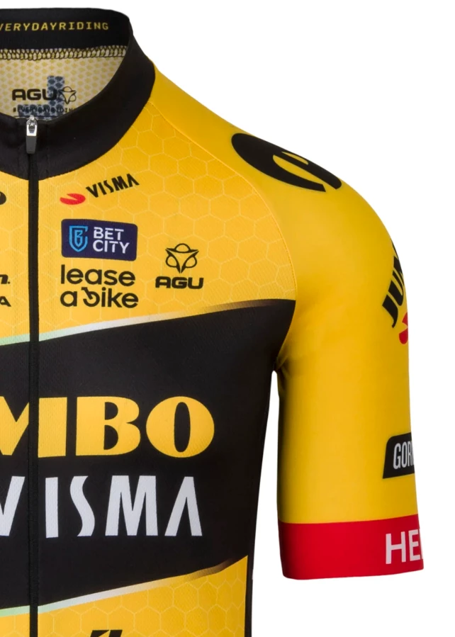 Maillot TEAM JUMBO VISMA De Wout Van Aert 2023 5 Maillot TEAM JUMBO VISMA De Wout Van Aert 2023 – Image 3