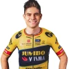Maillot TEAM JUMBO VISMA De Wout Van Aert 2023 -Vélo Elegant Magasin 3423219560