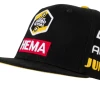 Casquette Podium Flat Jumbo-Visma 2023 -Vélo Elegant Magasin 3423237163