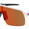 Oakley Sutro Lite - Matte White Prizm Ruby -Vélo Elegant Magasin 3433869393