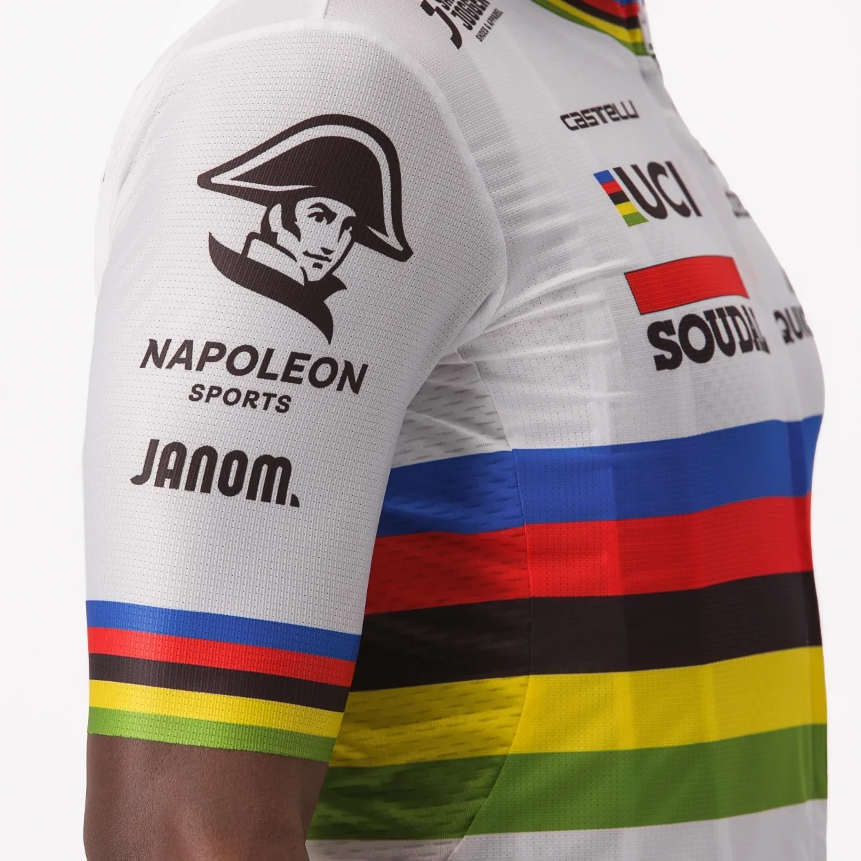 Maillot Castelli Competizione Champion Du Monde Remco Evenepoel 2023 Soudal Quick Step 4 Maillot Castelli Competizione Champion Du Monde Remco Evenepoel 2023 Soudal Quick Step – Image 2