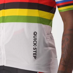 Maillot Castelli Competizione Champion Du Monde Remco Evenepoel 2023 Soudal Quick Step 12 Maillot Castelli Competizione Champion Du Monde Remco Evenepoel 2023 Soudal Quick Step -Vélo Elegant Magasin 3475690843