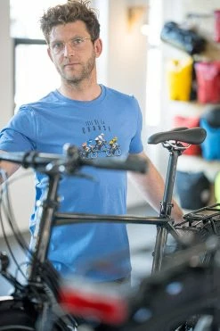 The Vandal - '' Tête De Course '' T-shirt -Vélo Elegant Magasin 3488014945