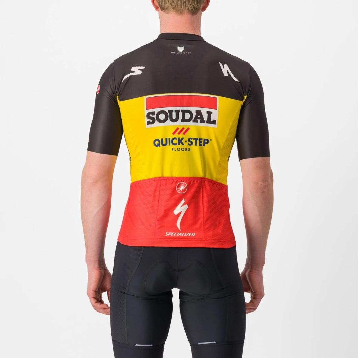 Maillot Castelli Competizione Champion De Belgique Soudal Quick Step 2023 3 Maillot Castelli Competizione Champion De Belgique Soudal Quick Step 2023